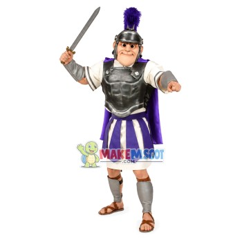 Trojan Warrior Mascot Costume Trojan Warrior Mascot Costume