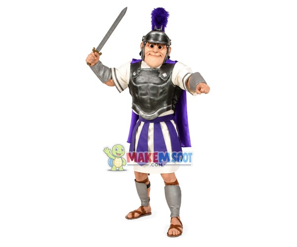 Trojan Warrior Mascot Costume Trojan Warrior Mascot Costume