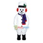Carnival Snowman Mascot Costume