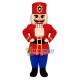 Christmas Wooden Soldier Nutcracker Mascot Costume Christmas Wooden Soldier Nutcracker Mascot Costume