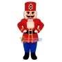 Christmas Wooden Soldier Nutcracker Mascot Costume