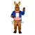 American Gentleman Donkey Mascot Costume