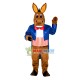 American Gentleman Donkey Mascot Costume American Gentleman Donkey Mascot Costume
