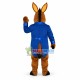 American Gentleman Donkey Mascot Costume American Gentleman Donkey Mascot Costume