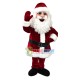 Enthusiastic Santa Claus Mascot Costume Enthusiastic Santa Claus Mascot Costume
