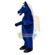 Sapphire Blue Pegasus Mascot Costume
