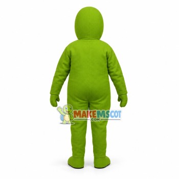 Cartoon Green Alien Mascot Costume Cartoon Green Alien Mascot Costume