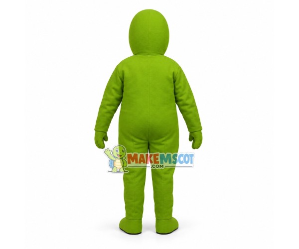 Cartoon Green Alien Mascot Costume Cartoon Green Alien Mascot Costume