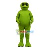 2nd Version Of Green Alien Mascot Costume 