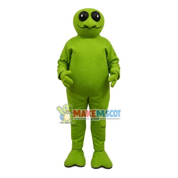 2nd Version Of Green Alien Mascot Costume 