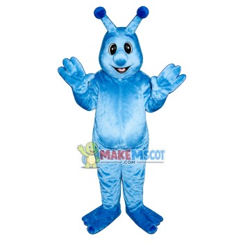 Blue Slug Mascot Costume Blue Slug Mascot Costume