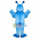 Blue Slug Mascot Costume 