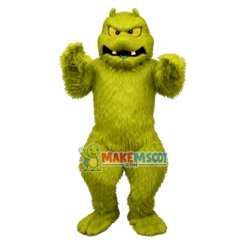 Furry Slimy Monster Mascot Costume Furry Slimy Monster Mascot Costume