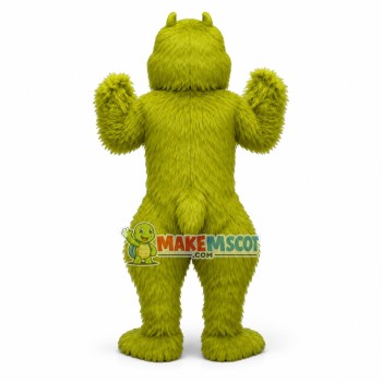 Furry Slimy Monster Mascot Costume Furry Slimy Monster Mascot Costume