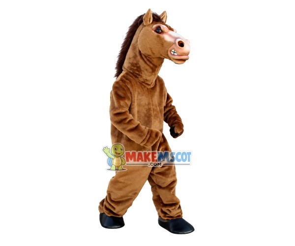 Angry Horse Stallion Mascot Costume Angry Horse Stallion Mascot Costume