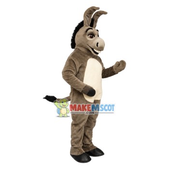 Optimistic Donkey Mascot Costume 