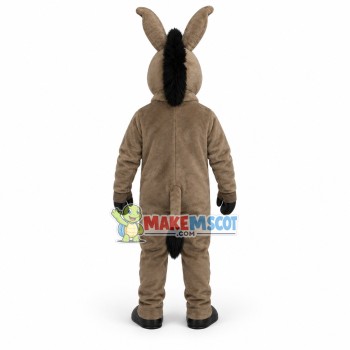 Optimistic Donkey Mascot Costume Optimistic Donkey Mascot Costume