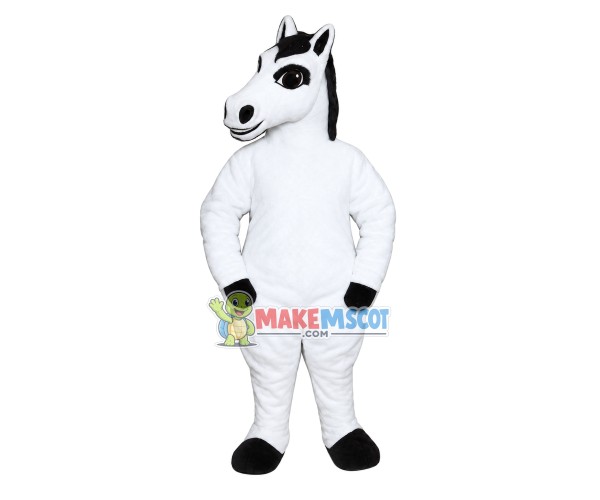 White Horse Lightweight Mascot Costume White Horse Lightweight Mascot Costume