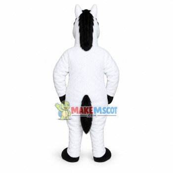 White Horse Lightweight Mascot Costume White Horse Lightweight Mascot Costume