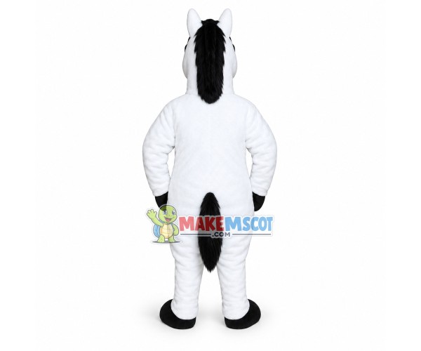 White Horse Lightweight Mascot Costume White Horse Lightweight Mascot Costume