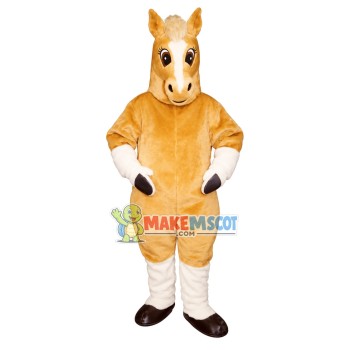Palomino Horse Lightweight Mascot Costume 