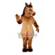 Brown Pony Mascot Costume For Adult Brown Pony Mascot Costume For Adult
