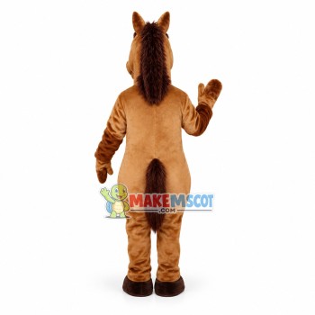 Brown Pony Mascot Costume For Adult Brown Pony Mascot Costume For Adult