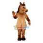 Brown Pony Mascot Costume For Adult 
