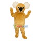 Beige Koala Mascot Costume Beige Koala Mascot Costume