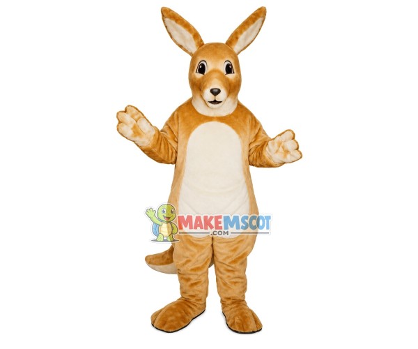 Realistic Kangaroo Mascot Costume Realistic Kangaroo Mascot Costume