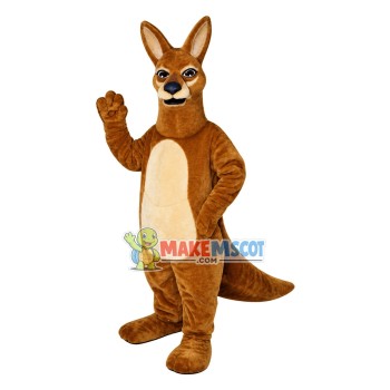 Grumpy Kangaroo Mascot Costume 