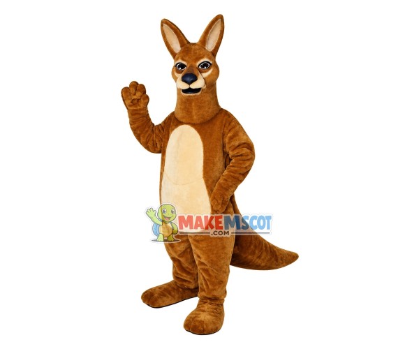 Grumpy Kangaroo Mascot Costume Grumpy Kangaroo Mascot Costume