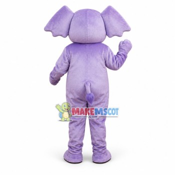 Cute Purple Elephant Lightweight Mascot Costume Cute Purple Elephant Lightweight Mascot Costume