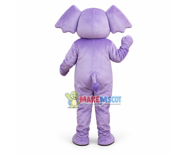 Cute Purple Elephant Lightweight Mascot Costume Cute Purple Elephant Lightweight Mascot Costume