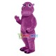 Cute Purple Baby Hippo Mascot Costume Cute Purple Baby Hippo Mascot Costume