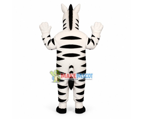 Professional Zebra Mascot Costume 