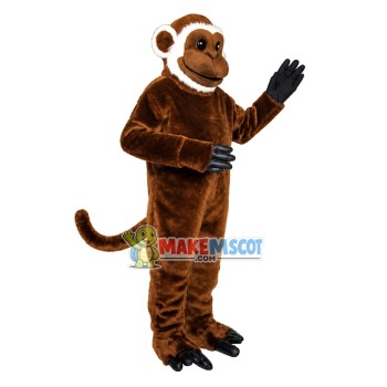 Bearded Monkey Mascot Costume