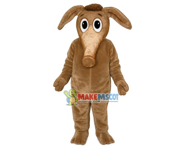 Cute Baby Aardvark Mascot Costume Cute Baby Aardvark Mascot Costume