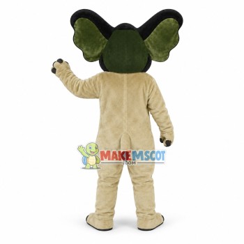 Beige African Elephant Lightweight Mascot Costume Beige African Elephant Lightweight Mascot Costume