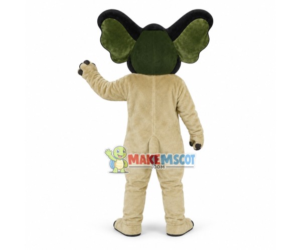 Beige African Elephant Lightweight Mascot Costume Beige African Elephant Lightweight Mascot Costume
