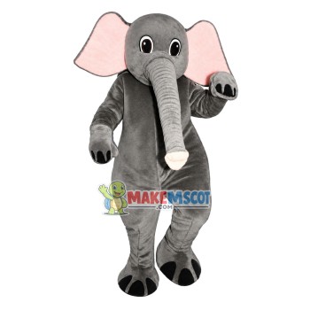 Grey Elephant Lightweight Mascot Costume Grey Elephant Lightweight Mascot Costume