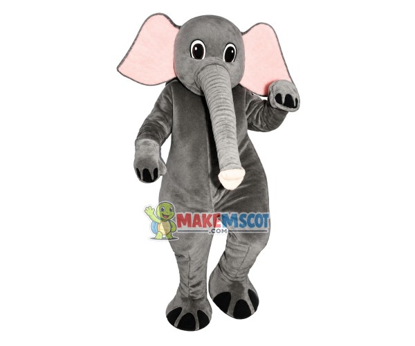 Grey Elephant Lightweight Mascot Costume Grey Elephant Lightweight Mascot Costume