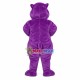 Cute Purple Baby Hippo Mascot Costume Cute Purple Baby Hippo Mascot Costume