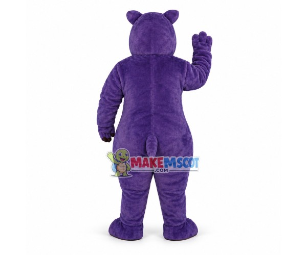 Lovely Herbie the Purple Hippopotamus Lightweight Mascot Costume Lovely Herbie the Purple Hippopotamus Lightweight Mascot Costume