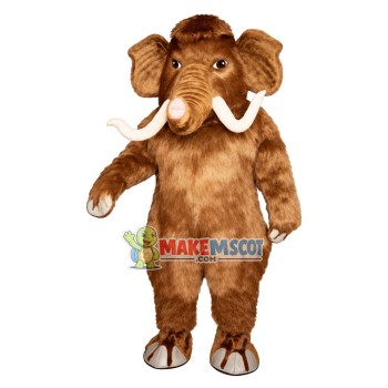 Arctic Island Woolly Mammoth Lightweight Mascot Costume