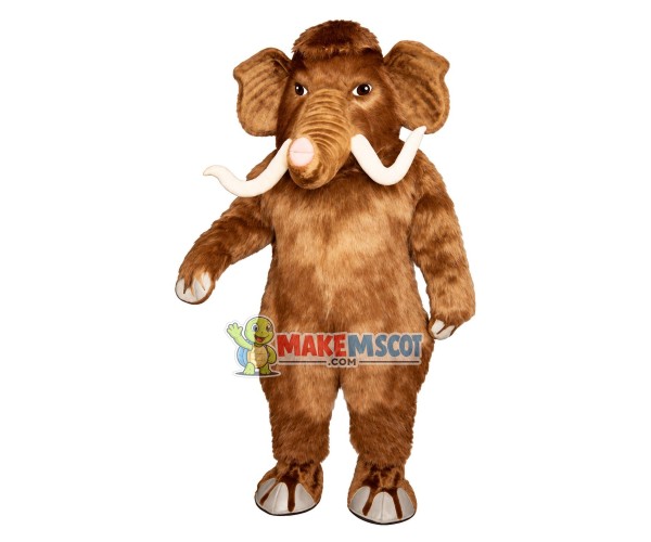 Arctic Island Woolly Mammoth Lightweight Mascot Costume