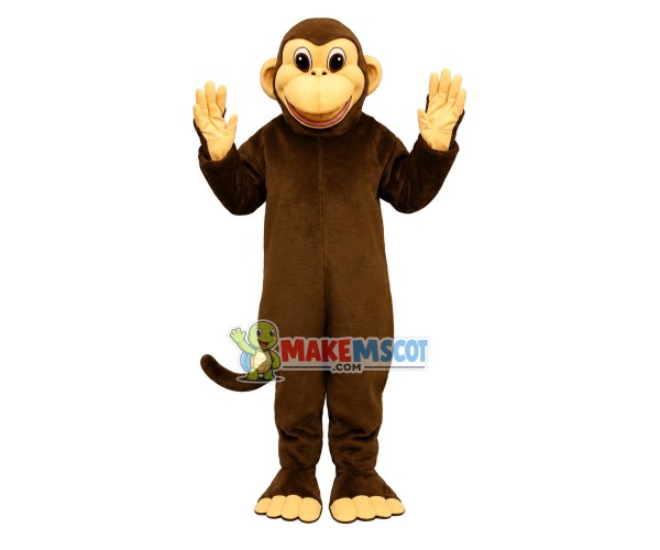 Professional Brown Monkey Mascot Costume Professional Brown Monkey Mascot Costume