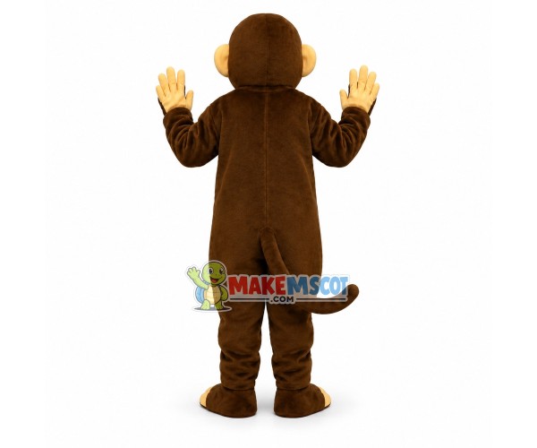 Professional Brown Monkey Mascot Costume Professional Brown Monkey Mascot Costume
