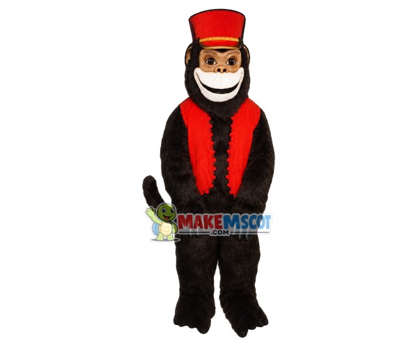Organ Grinder Monkey Mascot Costume