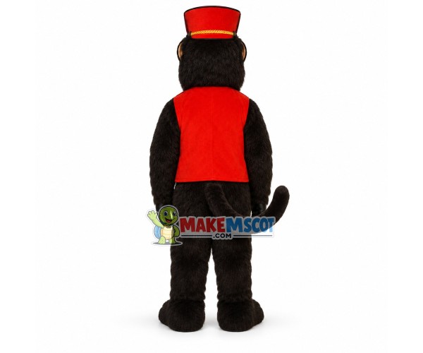 Organ Grinder Monkey Mascot Costume Organ Grinder Monkey Mascot Costume
